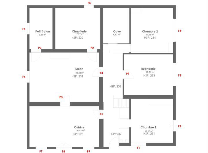 Véronique Van Oort-Johnston - Architecte d'intérieur et décoratrice - Bordeaux - Cap Ferret - Plan