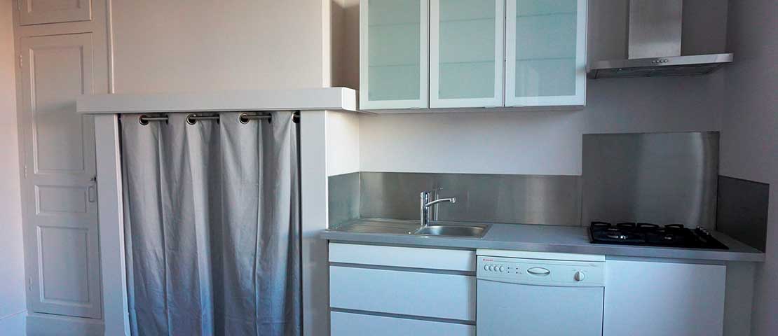 Véronique Van Oort-Johnston - Architecte d'intérieur et décoratrice - Bordeaux - Cap Ferret - Pied à terre cosy - Appartement XVII ème Toulouse